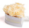 ROSEMARIE SCHULZ Heidelberg Rosenherz Infinity Rosenbox in Herzform haltbare Rosen in Schachtel Geschenk für Frauen (Seni Seviyorum, Beige)