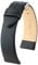 HIRSCH XL Herren Uhrenarmband Kalbsleder Modell Toronto 20 mm Schwarz