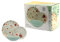 SERVIZIO DI PIATTI IN CERAMICA DECORATA 18 PEZZI - -COMPOSTO DA 6 PIATTI PIANI, 6 PIATTI FONDI E 6 PIATTI FRUTTA (SWEET ROSE)