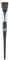 ENERGY Pinceau Fond de Teint Plat Carré, Pinceau Plat pour Masque Facial, Pinceau pour Fond de Teint Liquide et Estompage - M311