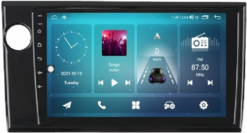Receptor de vídeo con Reproductor Multimedia Android 11 de Doble DIN para Brv Links 2015-2019 Reproductor de navegación en el Tablero de Doble DIN de 9 Pulgadas Compatible con 4G WiFi Bluetooth co