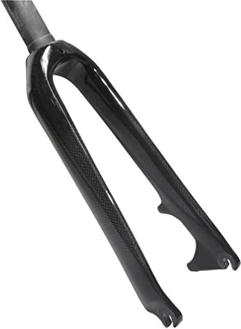 1-1/8 Full Carbon Fork 20 451 Foldable Bikes Rigid Disc Brake BMX Fork 28.6mm Threadless Straight Tube Ultra Light Bicycles Front Forks