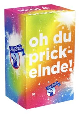 Ahoj Brause Süßigkeiten Candy Advents­kalender 2024, 24 Fenster, Süß Kalender für Kinder, Frauen, Männer, Mädchen & Jungs