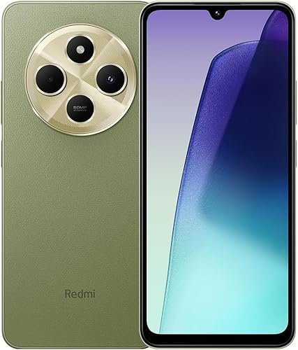 Xiaomi Redmi 14C Teléfono 120Hz 6.88-Pulgadas de Pantalla, 8 + 256GB Smartphone, 50MP AI Doble cámara 5160mAh (Este Producto no Viene con un Cabezal de Carga, Verde)