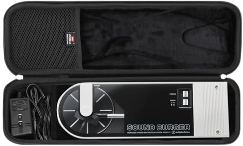 FBLFOBELI Hard Carrying Case Compatible with Audio-Technica AT-SB727 Sound Burger Portable Bluetooth Turntable
