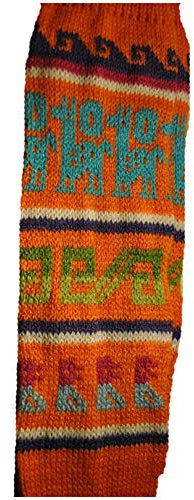 Terrapin Trading Fair Trade Unisex Bolivian Soft Alpaca Woollen Wool Legwarmers for Man or Woman