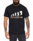 Super Son Goku Evolution Herren T-Shirt Goku Dragon Master Son Ball Vegeta Turtle Roshi Db, Farbe:Schwarz;Größe:XXL