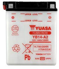 BATTERIE YUASA ARCTIC CAT 500 4X4 1998-2004 (YB14-A2)