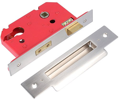 Euro Profile 63mm Sash Lock - Internal Mortice Front/Back Door Set