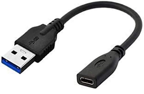 MicroConnect USB3.0ACF Kabeladapter USB 3.0 A USB 3.1 C Schwarz - Kabeladapter (USB 3.0 A, USB 3.1 C, Male Connector/Female Connector, Schwarz)