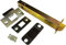 D&H™ 152mm - 6 Inch Double Sprung Tubular Mortice Latch Brushed Satin Chrome - 130mm Backset
