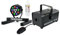 Showlite SN-400 Nebelmaschine DJ Set L - Ideal für kleine Bühnen - Färbt Deinen Nebel in nahezu jeden Farbton - Nebelmaschine und Scheinwerfer zusammen oder einzeln nutzbar - inkl. 1 l Fluid