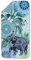 HIP Strandtuch, Sport & Reisen, 50 x 100 cm, Polyvelours Nr:6795, Blau