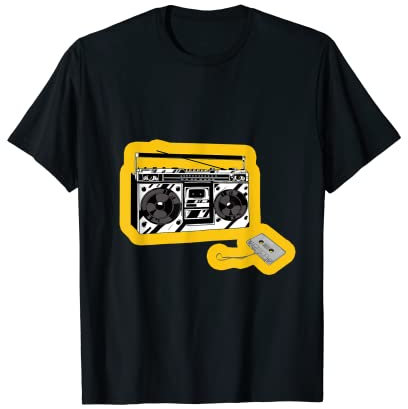 Ghettoblaster-Band T-Shirt