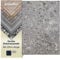Primaflor PVC Bodenbelag Meterware TURVO - Grau, Stein Venezia, 2,00m x 3,00m, Vinyl-Boden in Steinoptik für Küche, Wohn- und Badezimmer, Hochwertige Auslegware, Anti-Rutsch Oberfläche
