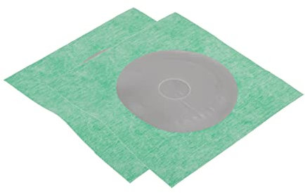 2 Stück 'Hidrotape T' 3,8 cm bis 6,4 cm Imprägnierhülse – Rohrdichtung – Rohrumwicklung – wasserdichtes Material für Dusche/Badezimmer/Abflussrohre – Stoffboden mit Gummi-Polymer-Schutz