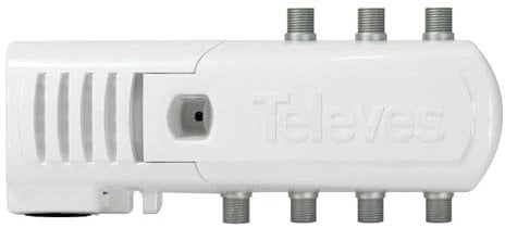 Amplificatore alloggiamento F 6 uscite: VHF/UHF - LTE700 Ready - TELEVES 553120
