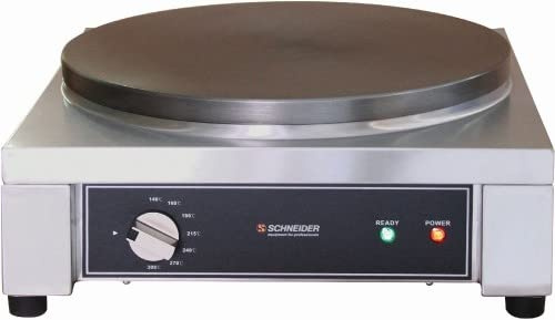 Schneider Elektrisch Crepes-Eisen, 400mm Durchmesser