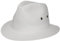 Stetson Organic Cotton Traveller Hut Herren - Stoffhut aus Bio-Baumwolle - Travellerhut mit UV-Schutz 40+ - Nachhaltiger Baumwollhut - Sonnenhut Frühjahr/Sommer weiß XXL (62-63 cm)