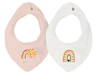 Name It Mädchen NBFYVALINAHUSSIE 2P Jersey Scarf BIB Lätzchen, Dusty Blue, ONE Size