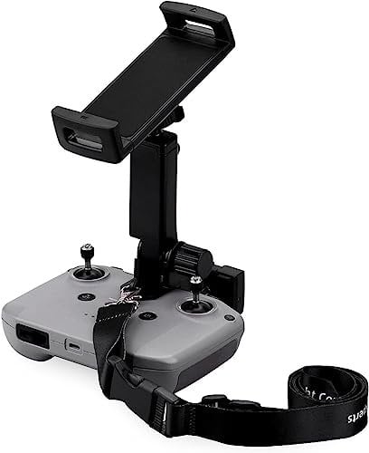 XZEIT Mini 3 Pro Tablet-Halterung, Halterung for DJI Mini 2 SE Air 2S Mavic Air 2 Mavic 3 Pro – 360° verstellbare RC-N1-Controller-Verlängerungshalterung mit Trageband