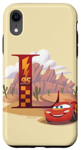 iPhone XR Disney & Pixar Alphabet Monogram Letter L Lightning McQueen Case