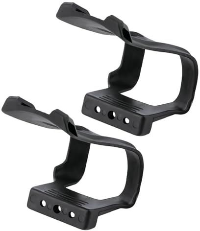 Fhsqwernm Mountainbike-Pedale, Zehenklammer, Rennrad, Pedal, Halb-Clips, Fahrräder, trägerlos, einfach zu installieren