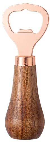 Décapsuleur de bouteille de bière avec manche en bois Idéal pour les mariages, et cuisines.