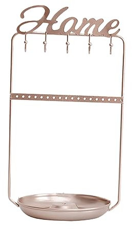 ANDRESLAD 1pc Jewelry Display Holder Piercing Jewelry Ring Organizer for Jewelry Rose Gold Bracelet Jewelry Necklace Bracelet Storage Rack Jewelry Display Stand Display Rack Ring Bracelet