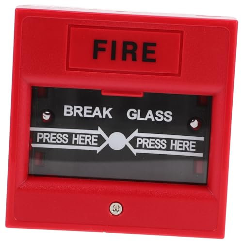 Gadpiparty Glasbruchalarm Notausgangs Sicherheitsglasbruchknopf Kunststoff Kompakt Tragbar Für Brandschutz Und Sicherheitsbereiche
