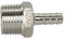 Raccord de tuyau cannelé mâle BSP en acier inoxydable 304, 1 pièce(8mm,1/2)