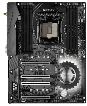 Gaming Motherboard Fit For ASRock X299 Motherboard Taichi LGA 2066 Support 9800X 10900X 10940 7940X 9920X 7800X Cpu DDR4 128GB M.2 ATX