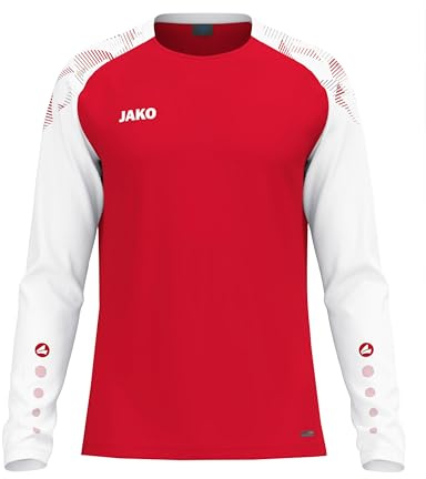 JAKO Sweat Sonic – Atmungsaktives Sport- & Freizeit-Sweatshirt Herren & Damen mit stylischem Design, aus recyceltem Polyester