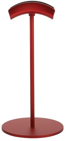 MAGICLULU Metal Headset Ständer Rot Gaming Headset Support Kopfhörerhalter für PC Schreibtisch Zubehör und Home Decor