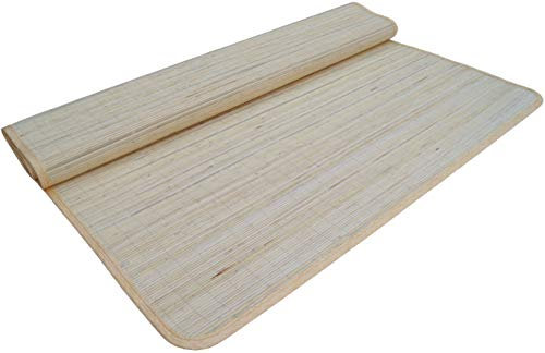 Guru-Shop Tapis en Bambou 140x200 cm, Brun, Bast, Moquettes et Tapis de sol