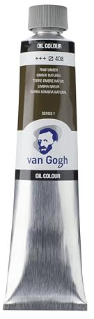 Van Gogh Couleurs à l'huile, Tube 200ml, Terre d'ombre naturelle 408