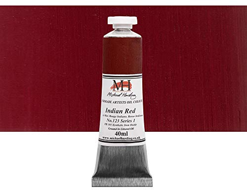 Michael Harding Oil Colour : 40ml Indian Red