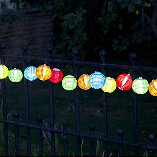 Smart Garden Products 1060050 Solar Strings 10 Chinese Lanterns