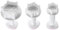 Original Kaiser Inspiration Fondant Ornament Ausstecher-Set 3-teilig verschieden große Ornamentausstecher Inspiration Sweet & Style 4 verschiedene Größen praktischer Federmechanismus Soft Touch und Anti-Rutsch-Effekt