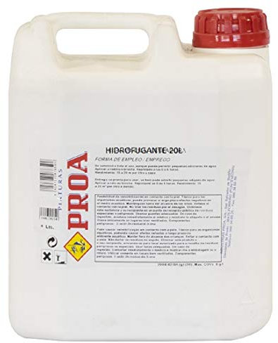 Hidrofugante Proa para piedra. Repelente de agua impermeabilizante. Transparente. 20 L.