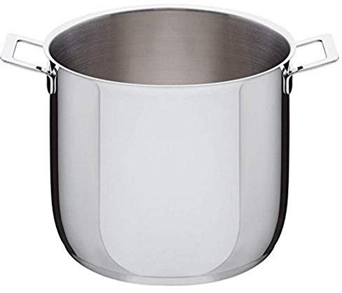 A di Alessi AJM100/24 Pots&Pans Pentola in Acciaio Inossidabile 18/10 Lucido