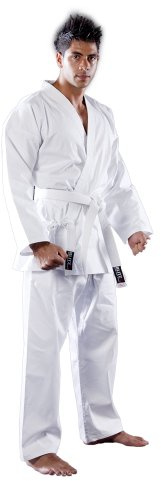 Blitz Sport Adult Polycotton Student Karate Suit - Blue 3/160cm