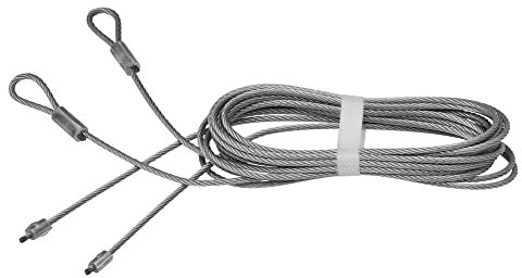 National Hardware Lot de 2 câbles de levage galvanisés pour porte de garage, N280-362