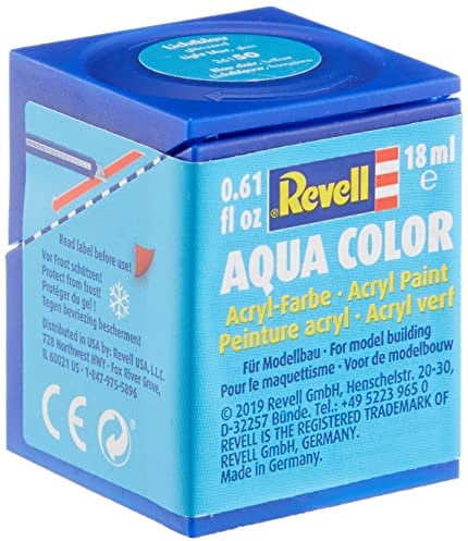 Revell 18ml Aqua Color Acrylic Paint (Light Blueglossy Finish)