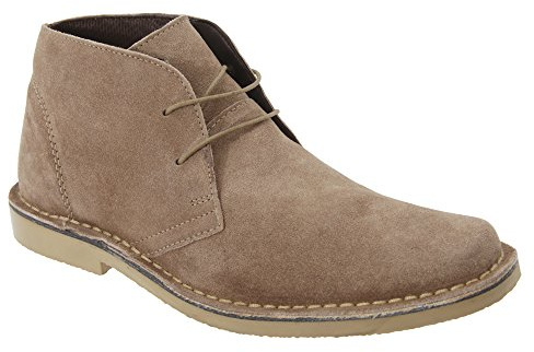 Roamer 2 Eye Mens Desert Boot Real Suede
