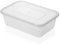 650ml Microwave Plastic Heavy Duty SATCO Containers + Lids x 25