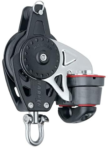 CARBO Single Swivel Block mit Einlass und Choke 57mm - HARKEN