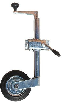 leisure MART Trailer caravan standard duty steel Jockey Wheel 34mm and split clamp Pt no. LMX325