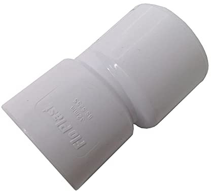 Solvent Weld White 40mm (43mm) x 32mm (36mm) Eccentric Waste Pipe Fitting Reducer