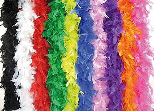 Festartikel Müller Federboa Farbe LILA Federschal Charleston 20er Jahre Federstola